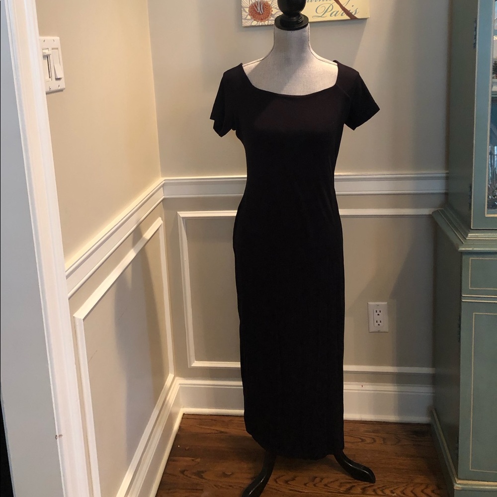 Pea in the Pod Long Maternity Dress